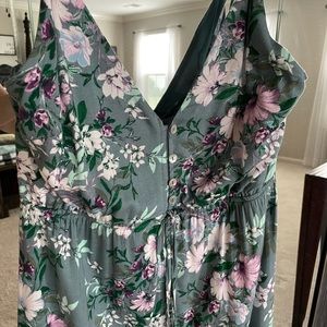 Spaghetti Strap Boho Dress size medium